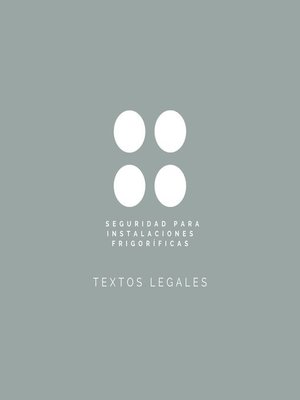 cover image of Seguridad para instalaciones frigoríficas